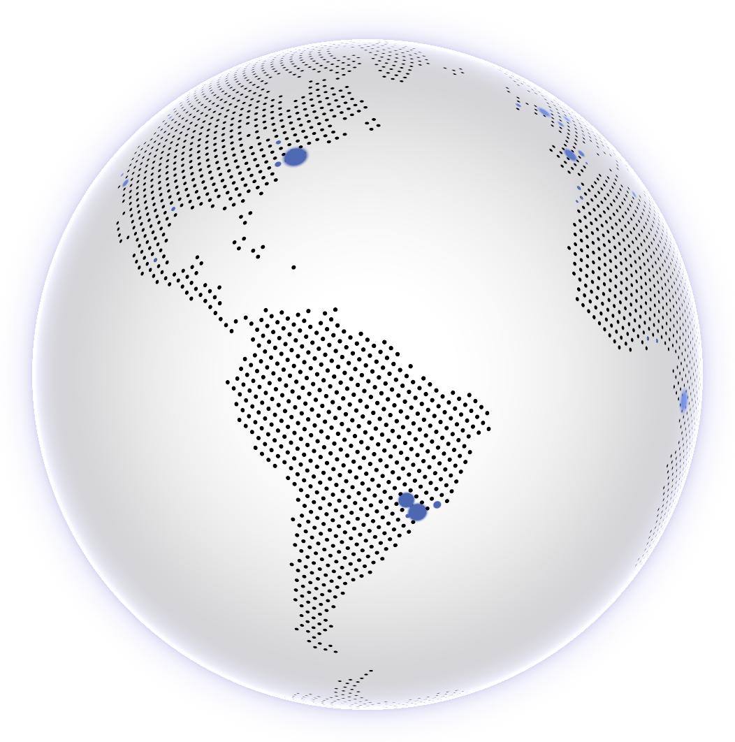 global presence visualization